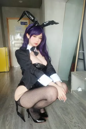 [Cosplay]角色扮演 更衣人偶 喜多川海梦#兔女郎 女主K