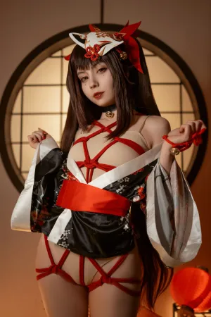 [Cosplay]角色扮演 崩坏 星穹铁道 花火 红绳 捆绑 Sparkle Mashiro_M