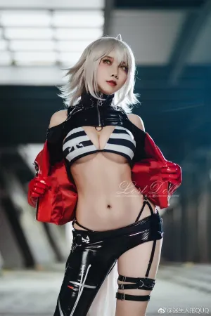 [Cosplay]角色扮演 FGO 黑贞德 鲟 迷失人形QUQ
