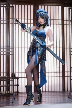 [Cosplay]角色扮演 鸣潮 秧秧 轩萧学姐