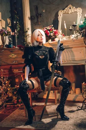 [Cosplay]角色扮演 尼尔 机械纪元 2B 鹿八岁baby