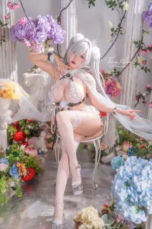 [Cosplay]角色扮演 胜利女神 妮姬 Nikke 灰姑娘 婚纱 Cinderella TinyAsa_アサ