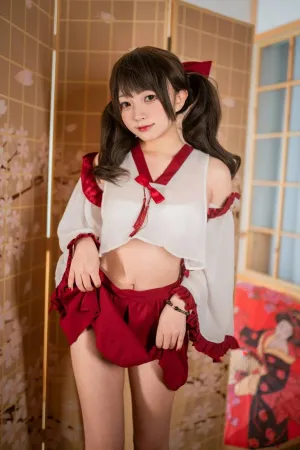 [Cosplay]角色扮演 茶姬小巫女 花铃