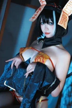 [Cosplay]角色扮演 碧蓝航线 华甲#僵尸 樱落酱w