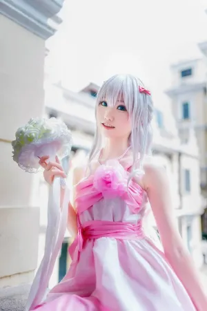 [Cosplay]角色扮演 埃罗芒阿老师 和泉纱雾 花嫁 手捧花 Kitaro_绮太郎