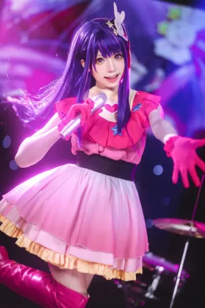 [Cosplay]角色扮演 我推的孩子 星野爱 巴啦啦变身 Kitaro_绮太郎