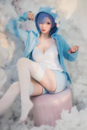 [Cosplay]角色扮演 RE0 蕾姆 猫咪猫爪 封疆疆v