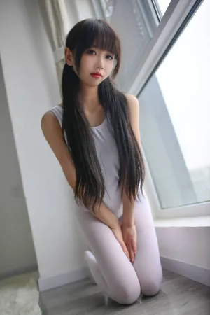 [FuLi]米友福利 白丝 双马尾舞蹈服 雪琪SAMA