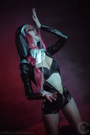 [EACosplay]欧美萌娘 链锯人 玛奇玛 修女 Nun Makima Nelly