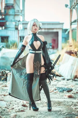 [Cosplay]角色扮演 尼尔 机械纪元 Nier Automata 2B 慕慕Momo