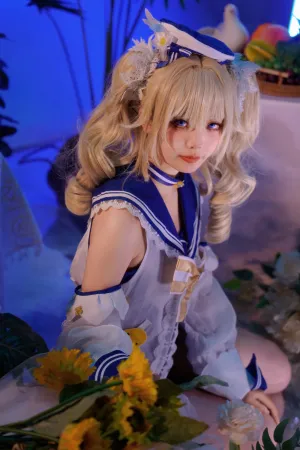 [Cosplay]角色扮演 原神 芭芭拉 冲鸭 刺猬小姐