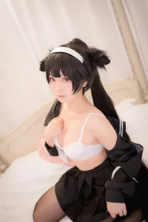[Cosplay]角色扮演 爱宕 高雄 Atago Takao 姉妹の学園ロマンチカ Yuki亭