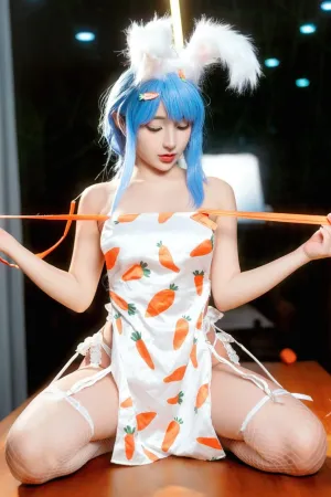 [Cosplay]角色扮演 Hololive Vtuber 兔田佩克拉 Usada Pekora Meiilyn