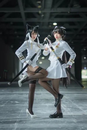 [Cosplay]角色扮演 碧蓝航线 高雄&爰宕 Atago & Takao 九曲Jean