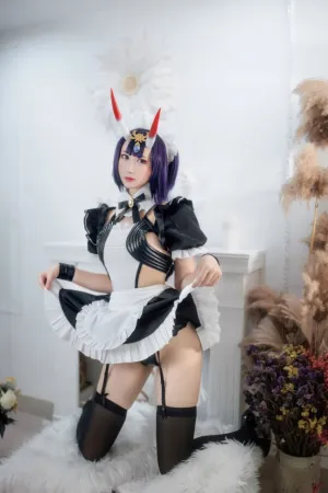 [Cosplay]角色扮演 FGO 酒吞童子 女仆 羽生三未