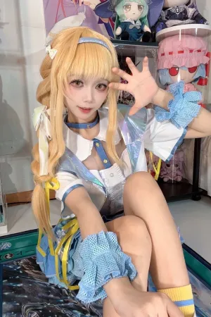 [Cosplay]角色扮演 学园偶像大师 藤田言音 琴音 白栎Shirly