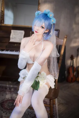 [Cosplay]角色扮演 RE0 蕾姆 花嫁 封疆疆v