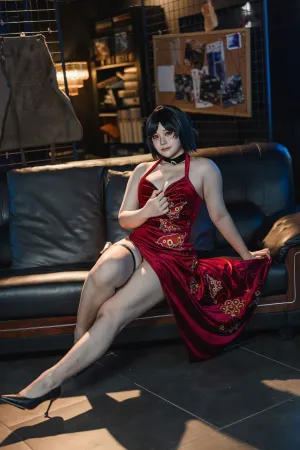 [Cosplay]角色扮演 生化危机 艾达王 喵喵lock