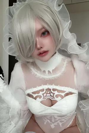 [Cosplay]角色扮演 尼尔 机械纪元 婚纱 2B Etocha