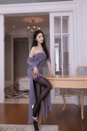 [XR]秀人内购 大尺度 私拍 流出 紫丝 鱼子酱Fish