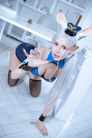 [Cosplay]角色扮演 疯狂动物城 兔子警官 Judy Hopps Oichi