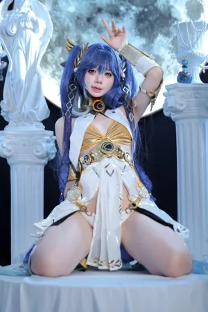 [Cosplay]角色扮演 鸣潮 尤诺 Luno PoppaChan