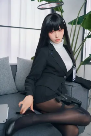 [Cosplay]角色扮演 蔚蓝档案 Rio 调月莉音 OL ElyEE子