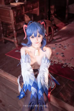 [Cosplay]角色扮演 原神 甘雨 白莉爱吃巧克力