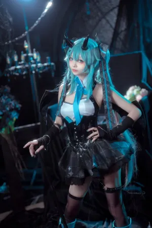 [Cosplay]角色扮演 初音 小恶魔 艾西Aiwest