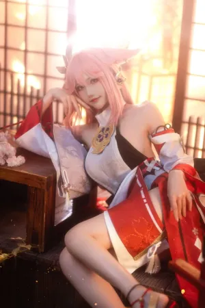 [Cosplay]角色扮演 原神 八重神子 花兮honoka