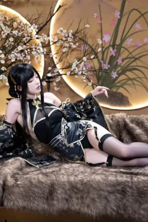 [Original]原创写真 中式 高叉 连体衣 金枝玉叶 清水由乃