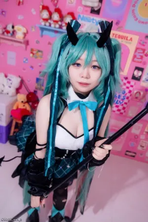 [Cosplay]角色扮演 初音未来Miku Blue Ming