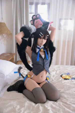 [Cosplay]角色扮演 Fate 法少女☆伊莉雅 美游 猫娘 G44不会受伤