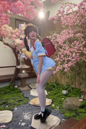 [Original]原创写真 小黄帽 白丝 鸭鸭幼稚园 小和甜酒