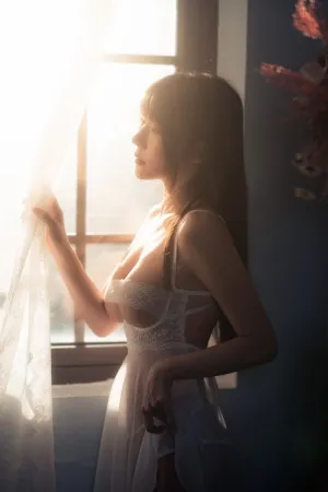 [Original]原创写真 B站 舰长图 白丝纱裙 香草喵露露