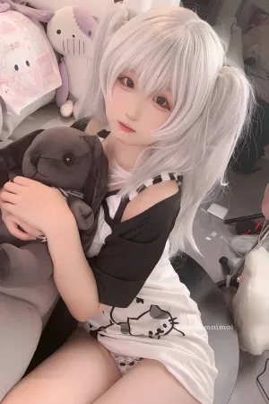 [Original]原创写真 白色 双马尾 Seele麦麦