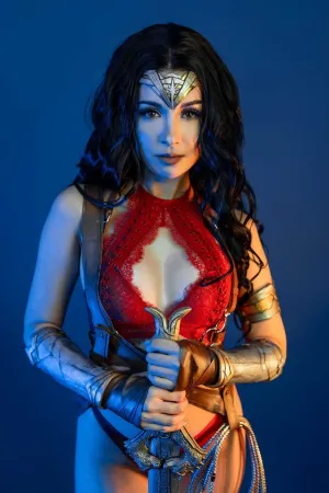 [EACosplay]欧美萌娘 DC 神奇女侠 Wonder Woman LewdoArt