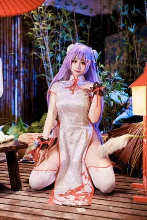 [Cosplay]角色扮演 碧蓝航线 独角兽 旗袍 阿雪雪