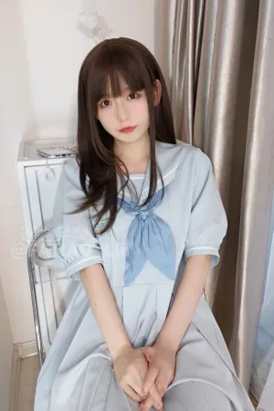 [Original]原创写真 白丝 白ストッキング後輩 迷之呆梨