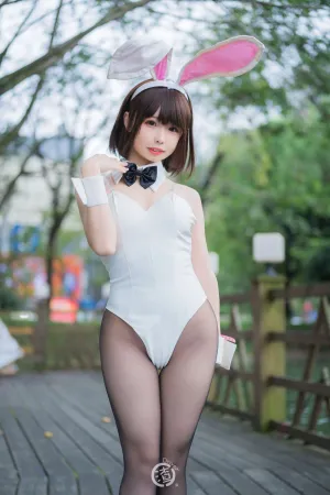 [Cosplay]角色扮演 路人女主的养成方法 加藤惠 兔女郎 十万珍吱伏特