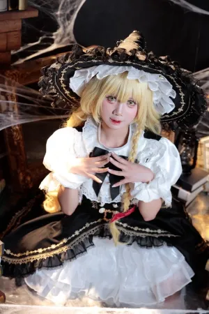 [Cosplay]角色扮演 东方Project 雾雨魔理沙 Marisa PoppaChan