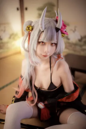 [Cosplay]角色扮演 Hololive Vtuber 百鬼绫目 百鬼あやめ 紫姝