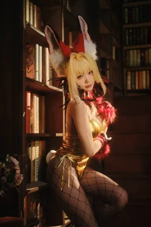 [Cosplay]角色扮演 Fate 尼禄 湖里狸