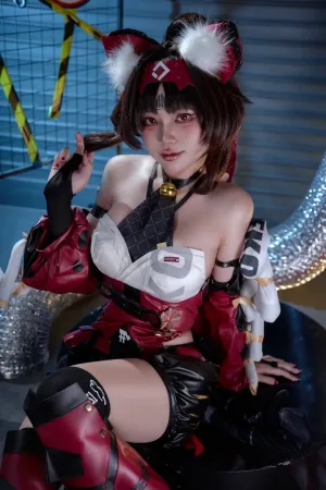 [Cosplay]角色扮演 绝区零 ZZZ 猫又 ZinieQ