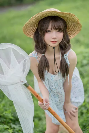 [Original]原创写真 清新少女 田野 花铃