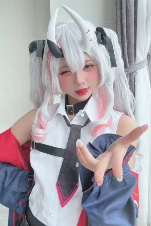 [Cosplay]角色扮演 Hololive Vtuber 百鬼绫目 Nakiri Ayame PoppaChan