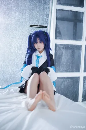 [Cosplay]角色扮演 蔚蓝档案 早瀬ユウカ 早濑优香 lunananya