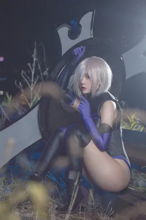 [Cosplay]角色扮演 FGO 玛修 镜酱