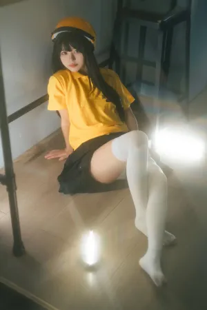 [Cosplay]角色扮演 白丝外卖员 rua阮阮