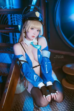 [Cosplay]角色扮演 蔚蓝档案 飞鸟马时 警官 比基尼 Officer Toki 霜月shimo